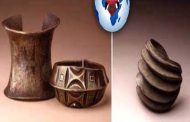 Mariage dans l'Egypte Antique : Kultur Ekang Nna/civilisation Canaan/Fang (FangBeti) - bijoux pour « Dote de mariage » Bracelets & collier très ancien (période - Égypte antique)