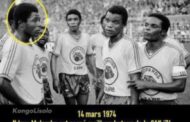 Devoir de mémoire : voici le véritable monument du football Kongolais/Africain (Pierre Ndaye Mulamba), mais malheureusement beaucoup ne le reconnaissent pas et ne se souviennent même pas de lui : le 14 mars 1974, le Kongolais Pierre Ndaye Mulamba des Léopards du Zaïre a été couronné (meilleur buteur de la CAN '74)