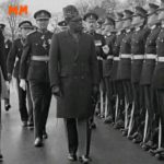 Les honneurs militaires à Mobutu aux USA