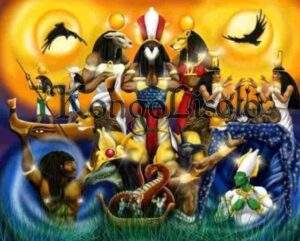 Les douze gardiens Noirs/Africains du Zodiac