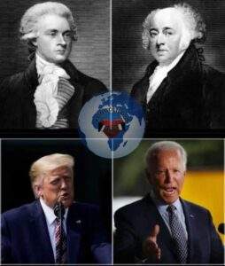 L'élection de Thomas Jefferson et de Joe Biden