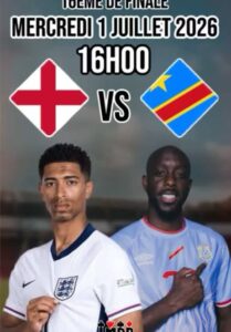 ANGLETERRE vs KONGO
